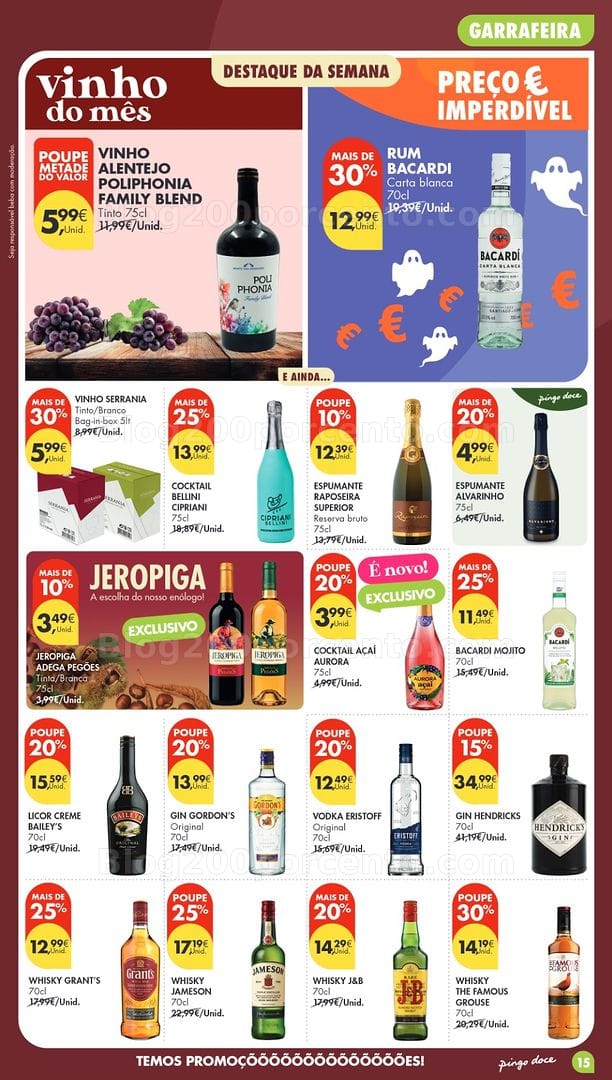 Antevisão Folheto PINGO DOCE Madeira Promoções de 27 outubro a 2 novembro