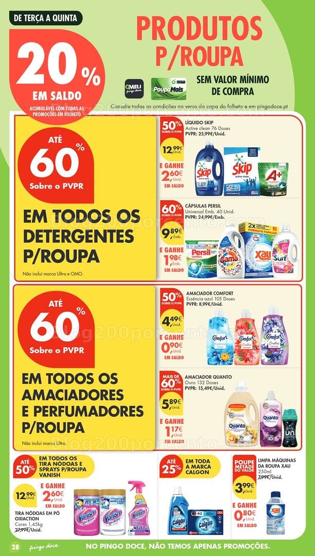 Antevisão Folheto PINGO DOCE Madeira Promoções de 27 outubro a 2 novembro