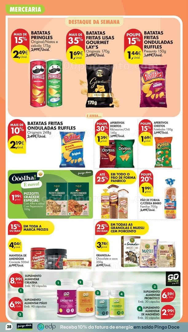Antevisão Folheto PINGO DOCE Lojas Médias Promoções de 27 outubro a 2 novembro