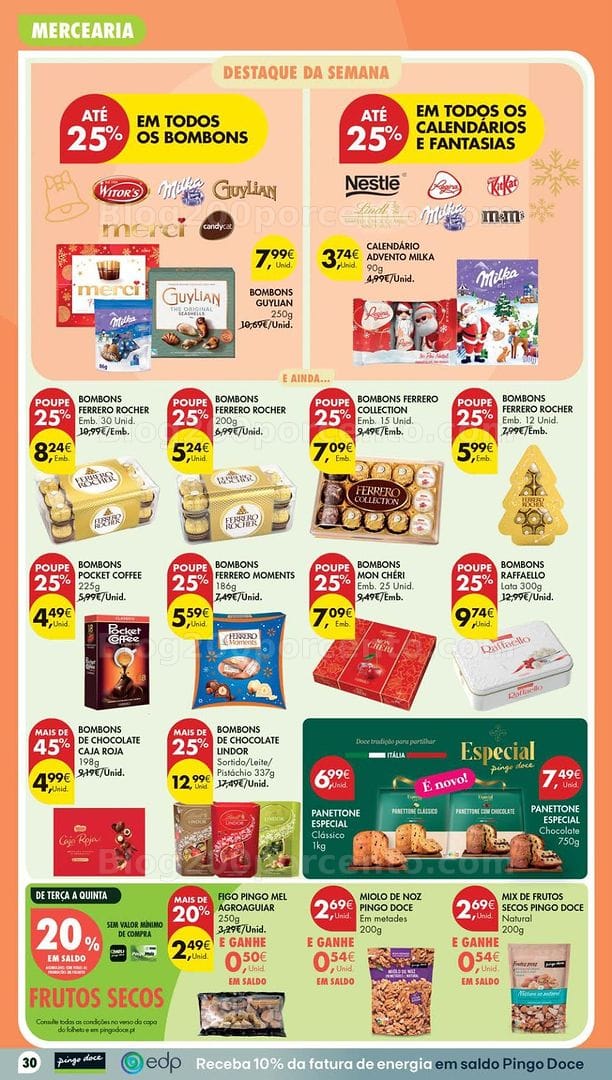 Antevisão Folheto PINGO DOCE Lojas Médias Promoções de 27 outubro a 2 novembro