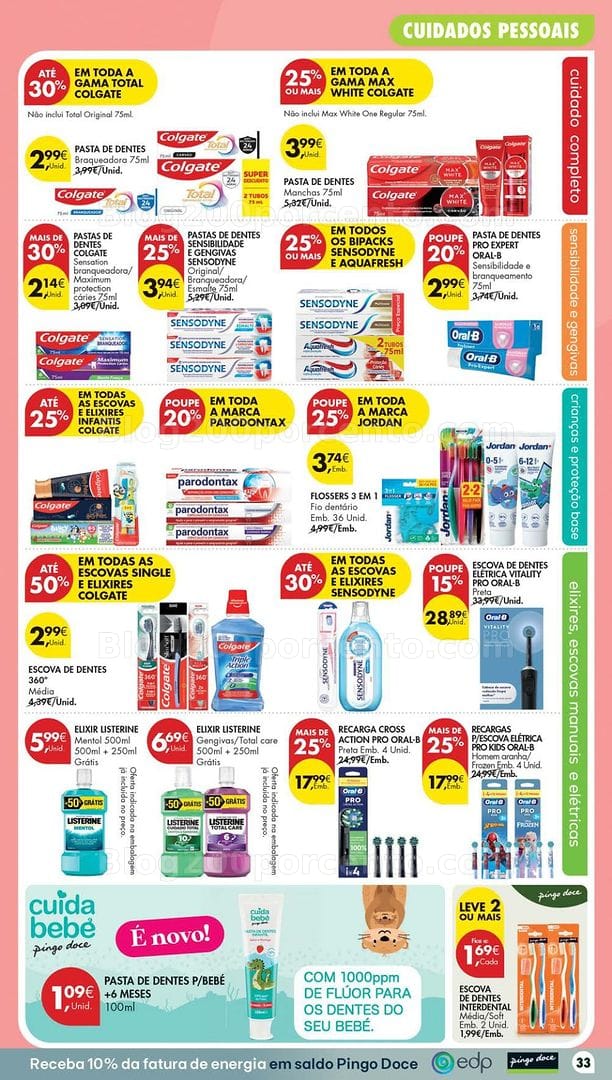 Antevisão Folheto PINGO DOCE Lojas Médias Promoções de 27 outubro a 2 novembro