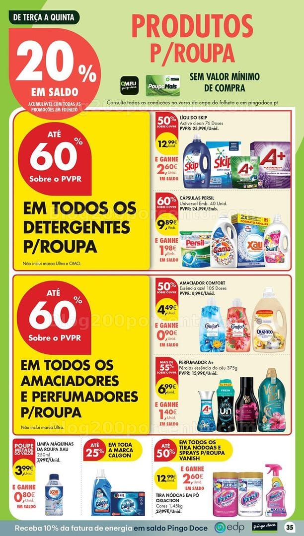 Antevisão Folheto PINGO DOCE Lojas Médias Promoções de 27 outubro a 2 novembro