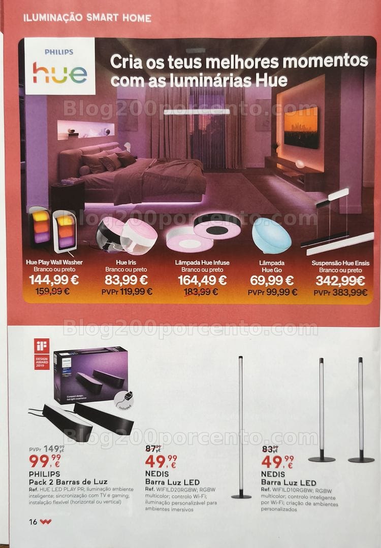 Antevisão Folheto WORTEN Casa Inteligente Promoções até 21 outubro