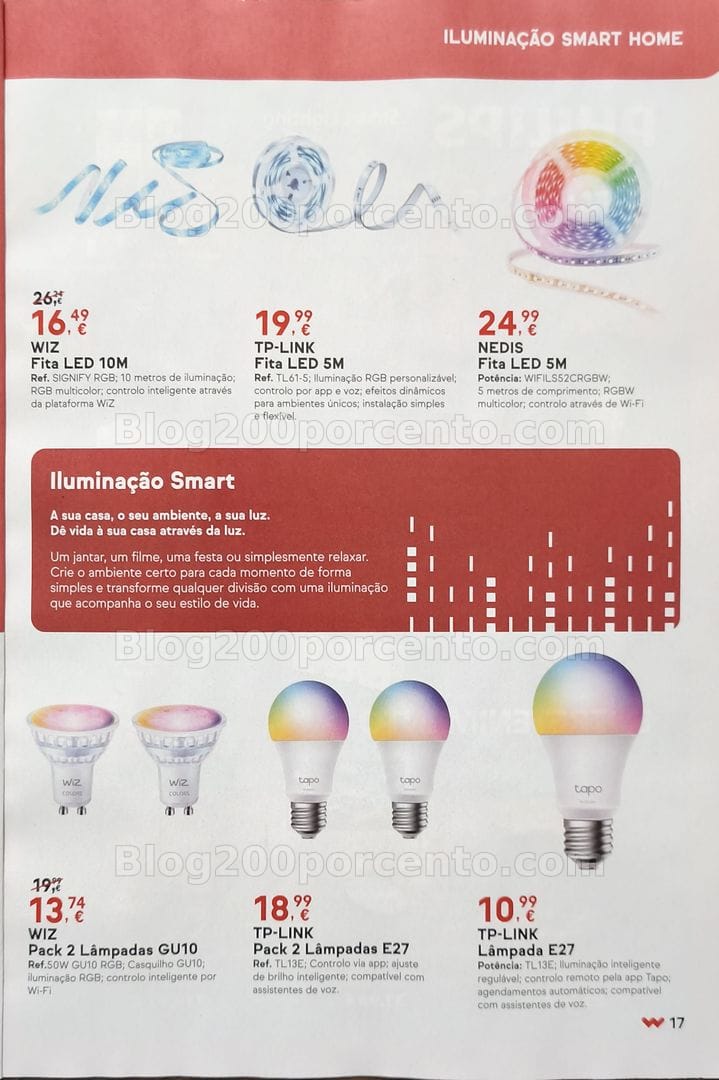 Antevisão Folheto WORTEN Casa Inteligente Promoções até 21 outubro