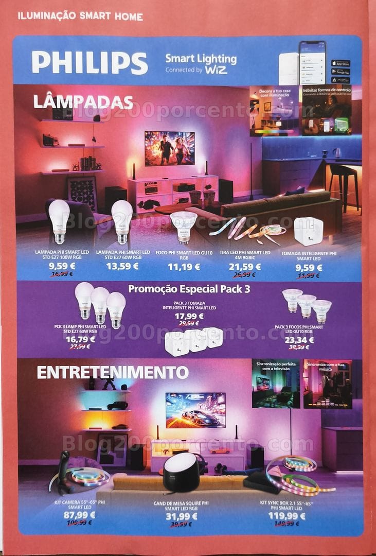 Antevisão Folheto WORTEN Casa Inteligente Promoções até 21 outubro