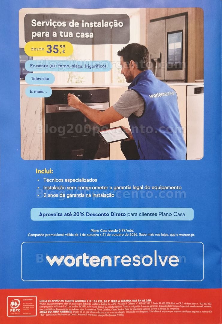 Antevisão Folheto WORTEN Casa Inteligente Promoções até 21 outubro