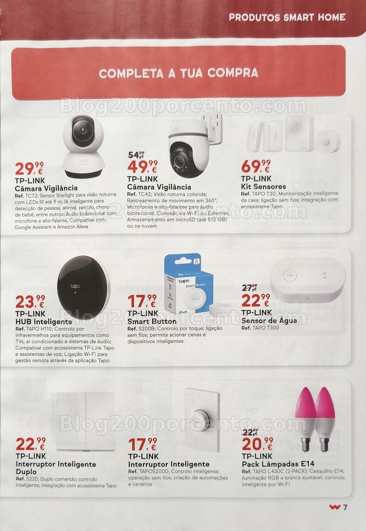 Antevisão Folheto WORTEN Casa Inteligente Promoções até 21 outubro