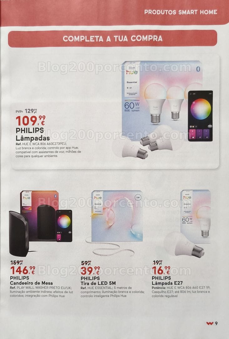 Antevisão Folheto WORTEN Casa Inteligente Promoções até 21 outubro
