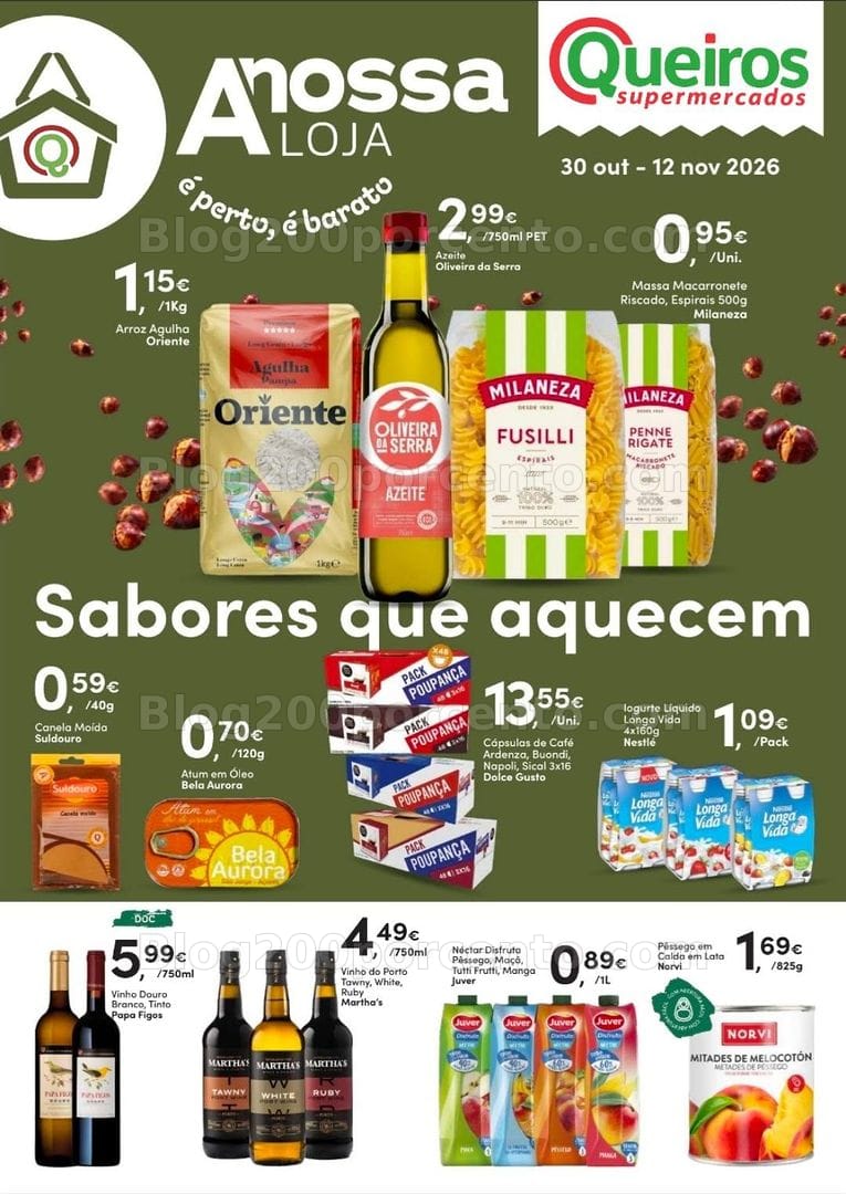 Antevisão Folheto A NOSSA LOJA Promoções de 30 outubro a 12 novembro