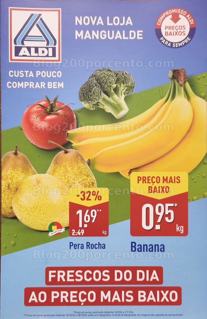 Antevisão Folheto ALDI Extra Aberturas Mangualde Promoções de 12 a 18 outubro