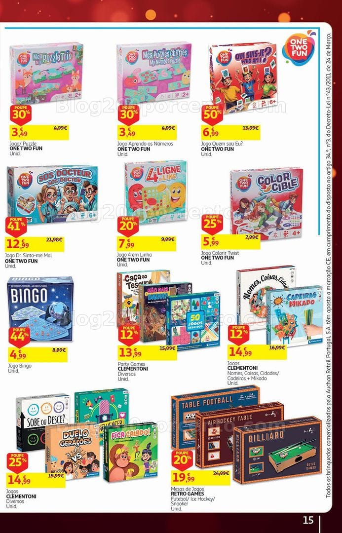 Antevisão Folheto AUCHAN Promoções de 21 a 31 outubro