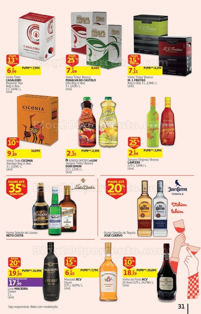 Antevisão Folheto AUCHAN Promoções de 21 a 31 outubro