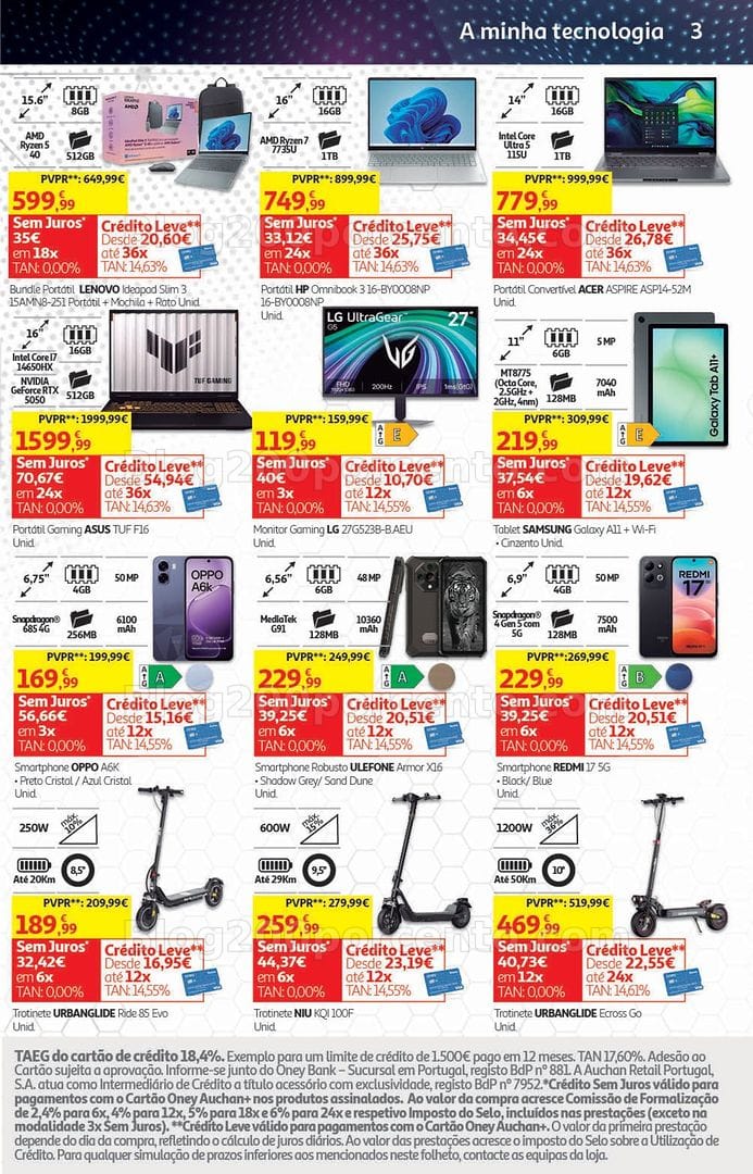 Antevisão Folheto AUCHAN Promoções de 21 a 31 outubro
