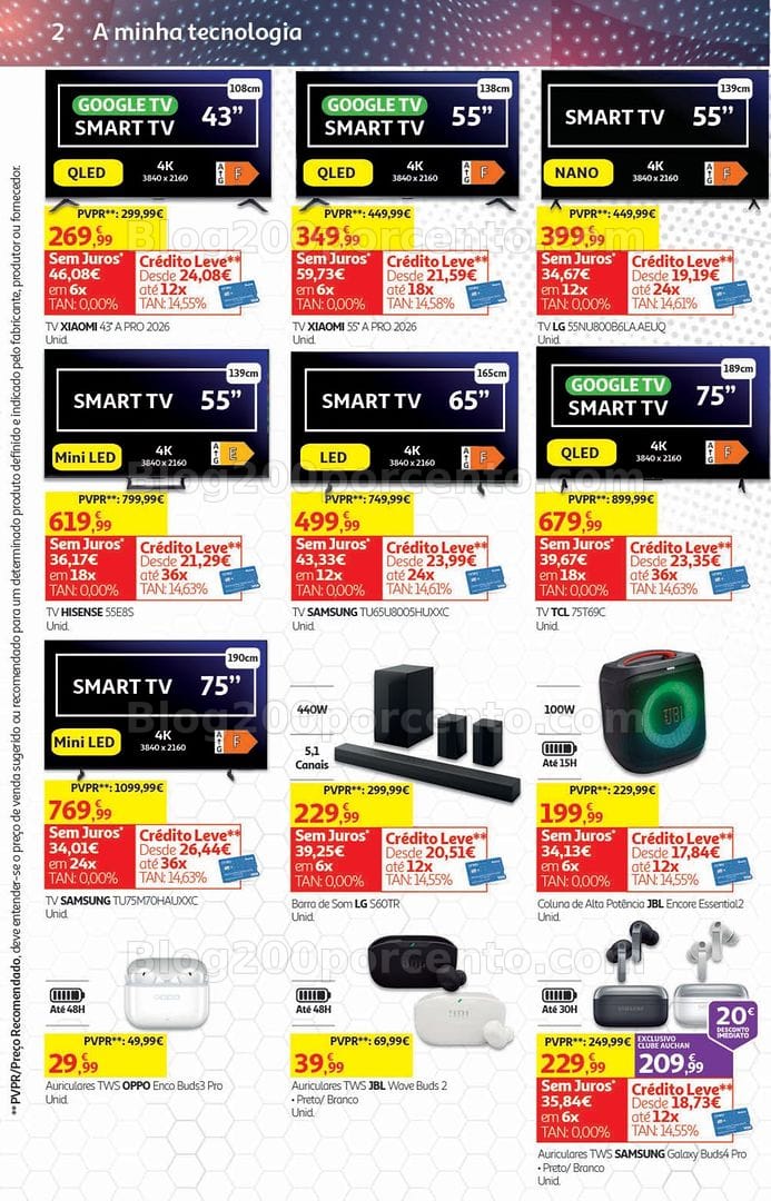 Antevisão Folheto AUCHAN Promoções de 21 a 31 outubro