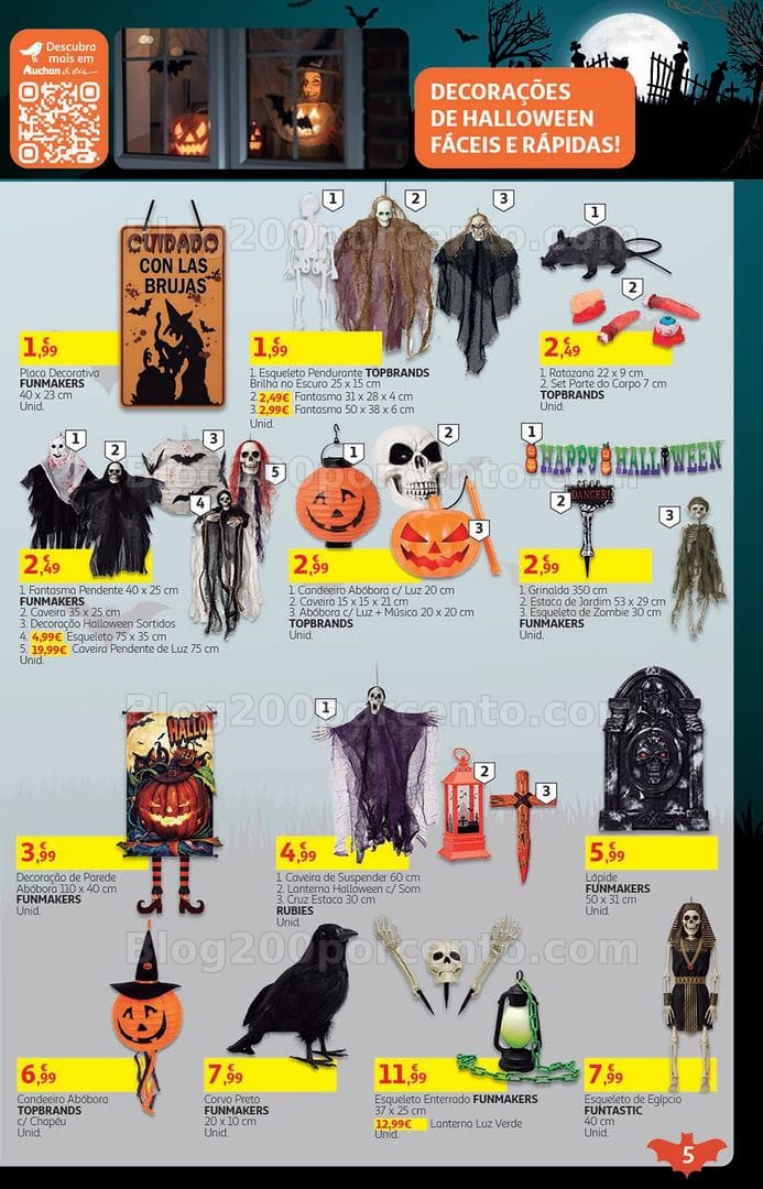 Antevisão Folheto AUCHAN Promoções de 21 a 31 outubro