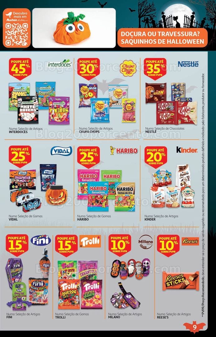 Antevisão Folheto AUCHAN Promoções de 21 a 31 outubro