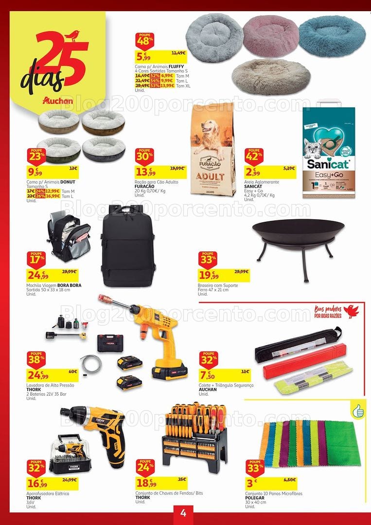 Antevisão Folheto 25 Dias AUCHAN Promoções de 20 a 31 outubro