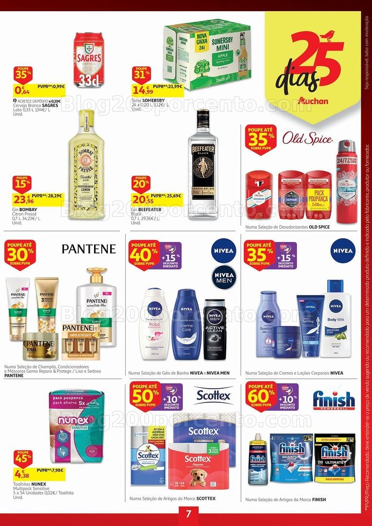 Antevisão Folheto 25 Dias AUCHAN Promoções de 20 a 31 outubro