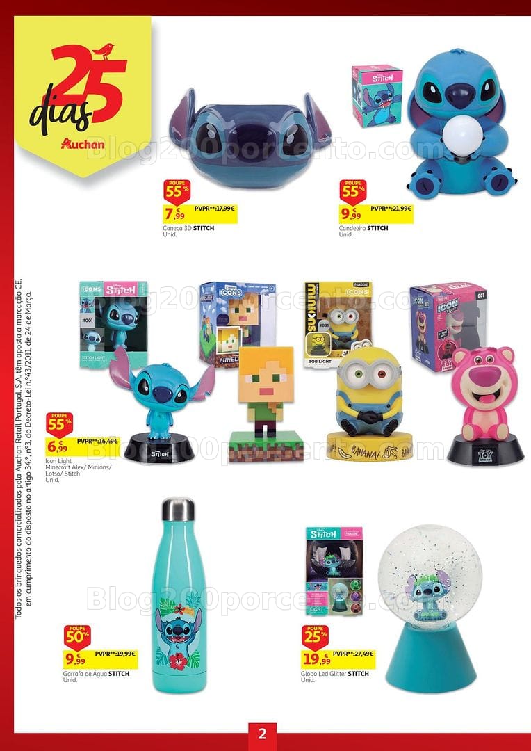 Antevisão Folheto AUCHAN 25 Dias Promoções de 7 a 19 outubro
