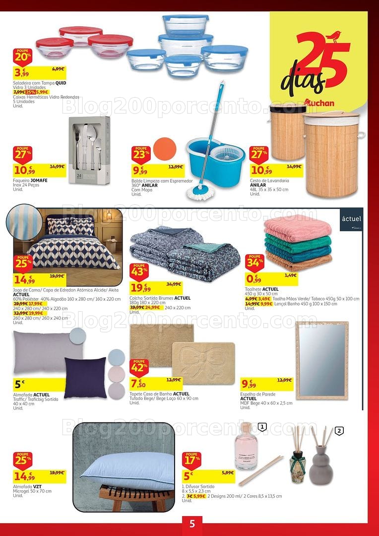 Antevisão Folheto AUCHAN 25 Dias Promoções de 7 a 19 outubro