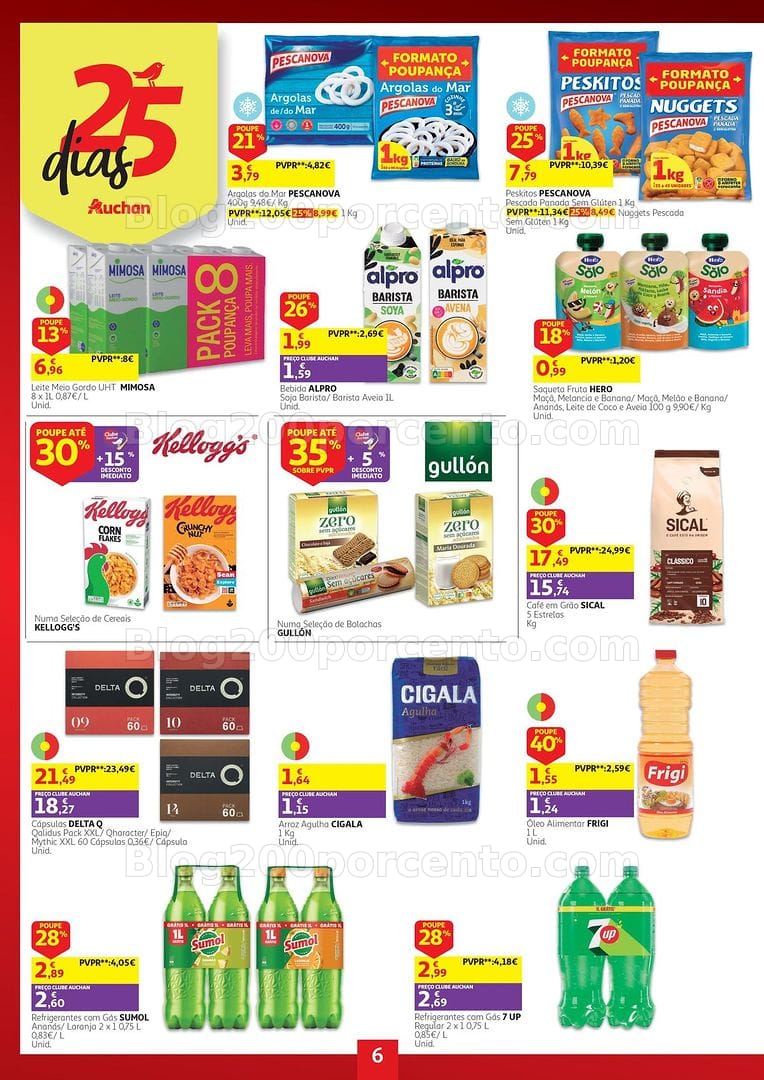 Antevisão Folheto AUCHAN 25 Dias Promoções de 7 a 19 outubro