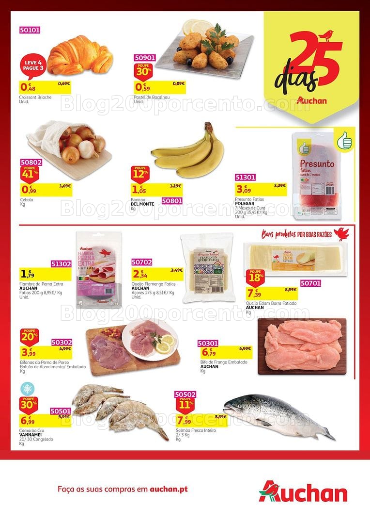 Antevisão Folheto AUCHAN 25 Dias Promoções de 7 a 19 outubro