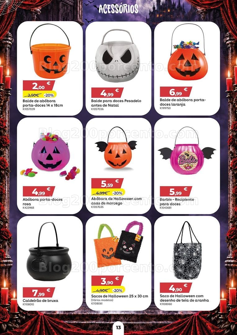 Antevisão Folheto TOYSRUS Halloween Promoções de 1 a 31 outubro
