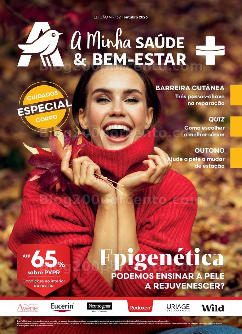 Antevisão Folheto AUCHAN Saúde e Bem-Estar Promoções de 4 outubro a 3 novembro