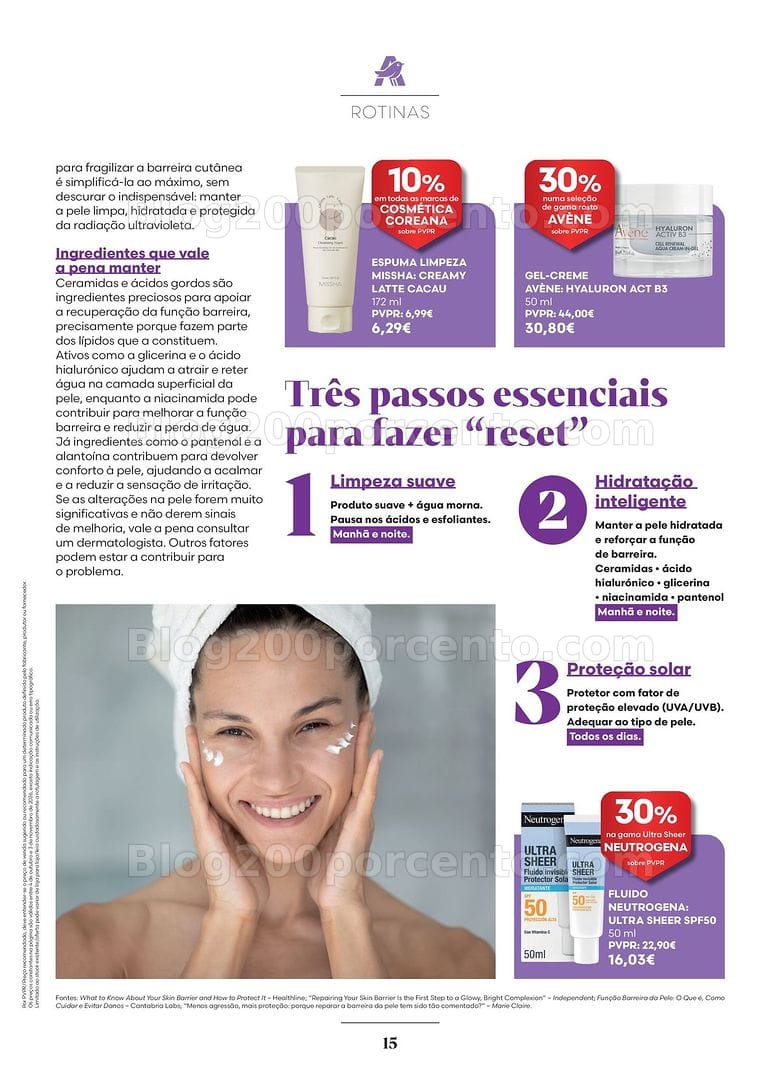 Antevisão Folheto AUCHAN Saúde e Bem-Estar Promoções de 4 outubro a 3 novembro