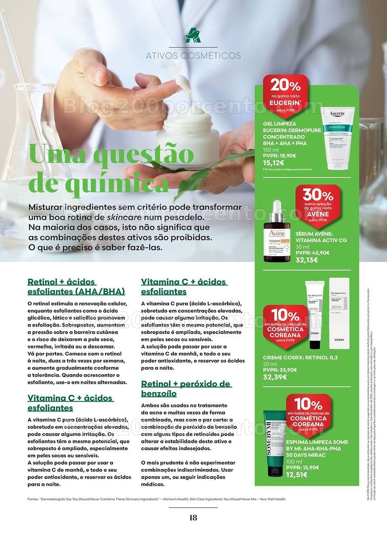 Antevisão Folheto AUCHAN Saúde e Bem-Estar Promoções de 4 outubro a 3 novembro
