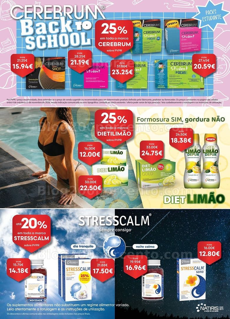 Antevisão Folheto AUCHAN Saúde e Bem-Estar Promoções de 4 outubro a 3 novembro
