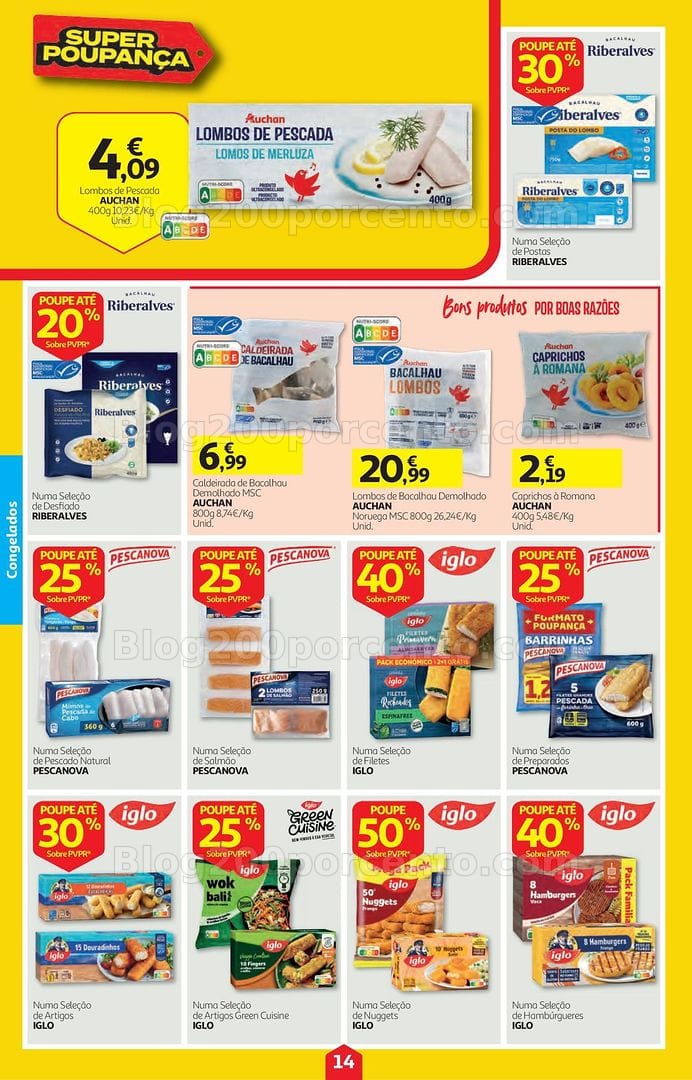 Antevisão Folheto AUCHAN Super Poupança Promoções de 22 a 28 outubro