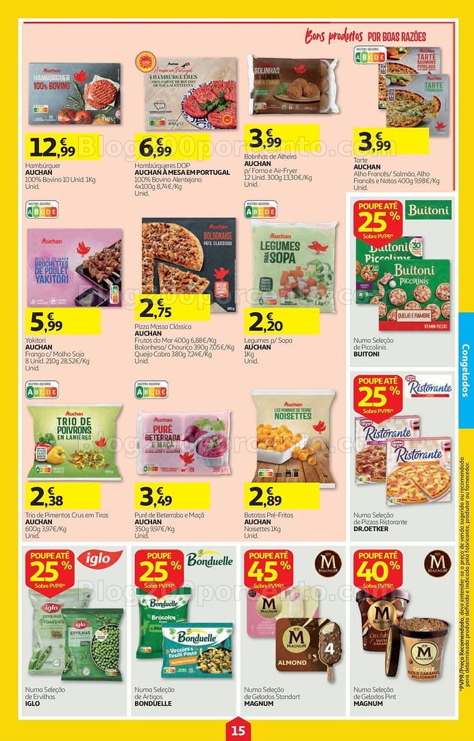 Antevisão Folheto AUCHAN Super Poupança Promoções de 22 a 28 outubro