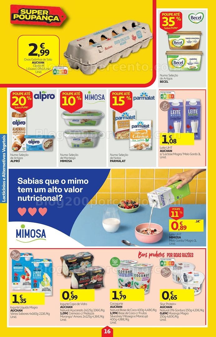 Antevisão Folheto AUCHAN Super Poupança Promoções de 22 a 28 outubro