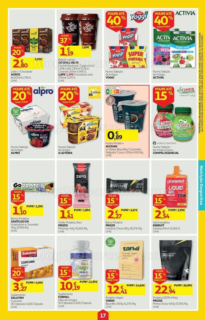 Antevisão Folheto AUCHAN Super Poupança Promoções de 22 a 28 outubro