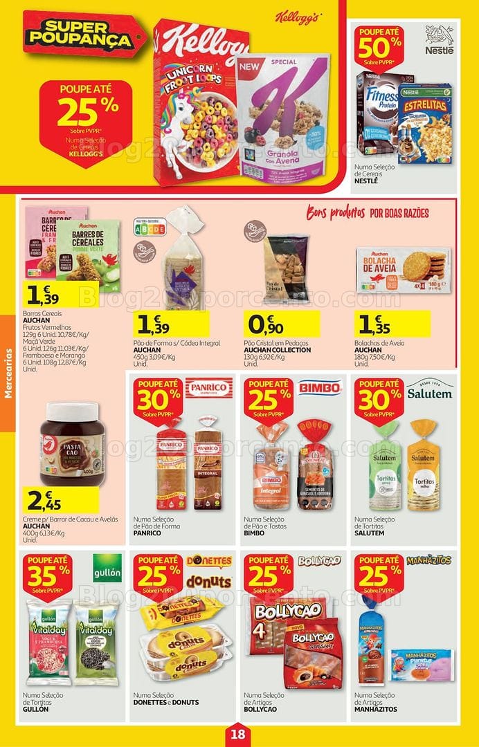 Antevisão Folheto AUCHAN Super Poupança Promoções de 22 a 28 outubro