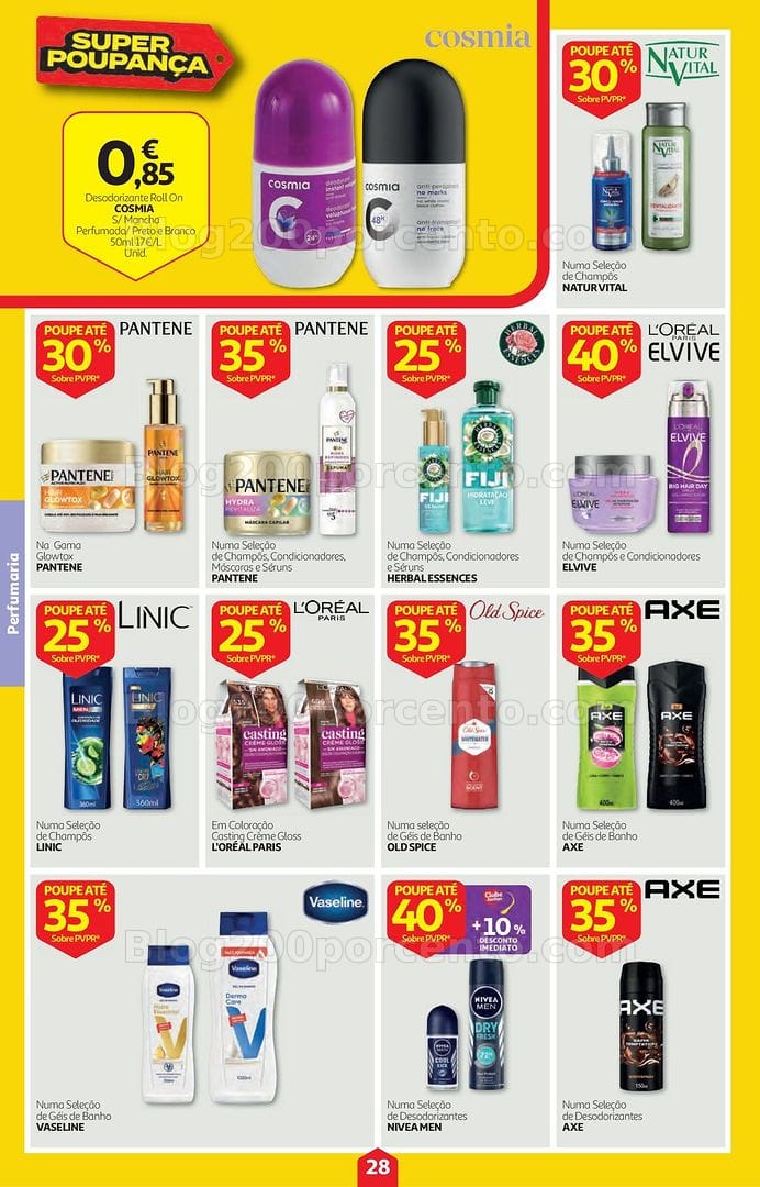 Antevisão Folheto AUCHAN Super Poupança Promoções de 22 a 28 outubro