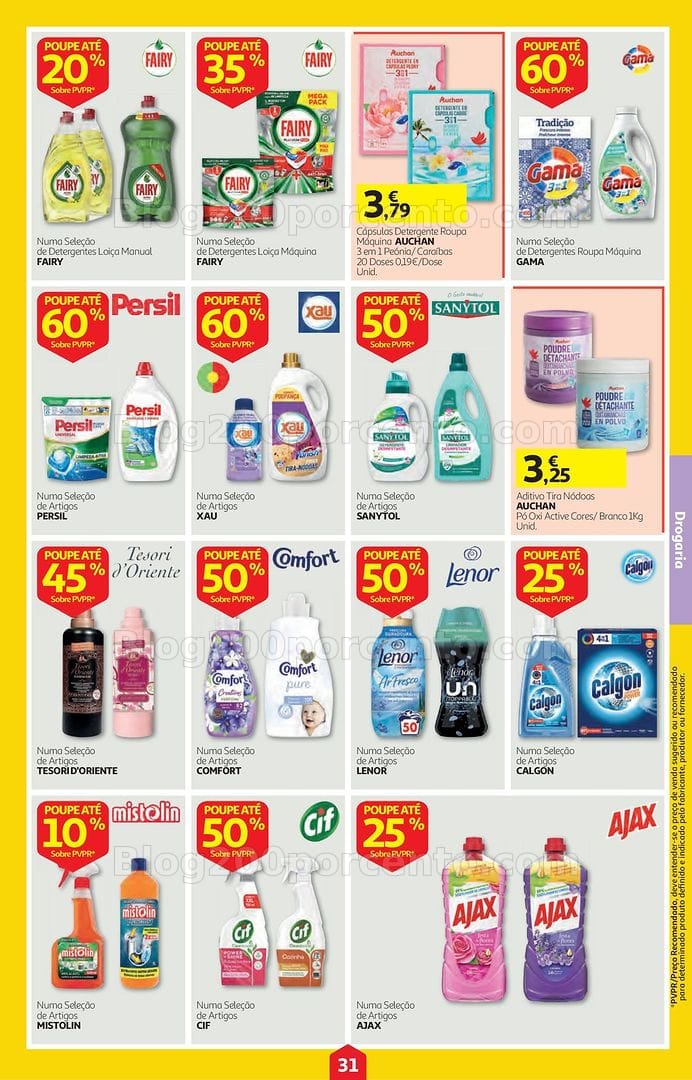 Antevisão Folheto AUCHAN Super Poupança Promoções de 22 a 28 outubro