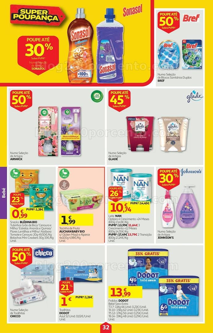 Antevisão Folheto AUCHAN Super Poupança Promoções de 22 a 28 outubro
