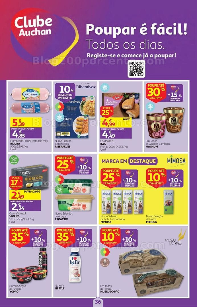 Antevisão Folheto AUCHAN Super Poupança Promoções de 22 a 28 outubro