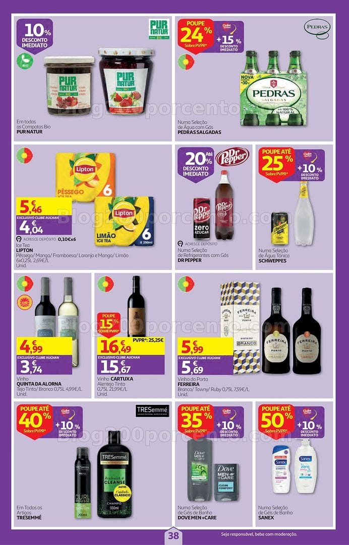 Antevisão Folheto AUCHAN Super Poupança Promoções de 22 a 28 outubro