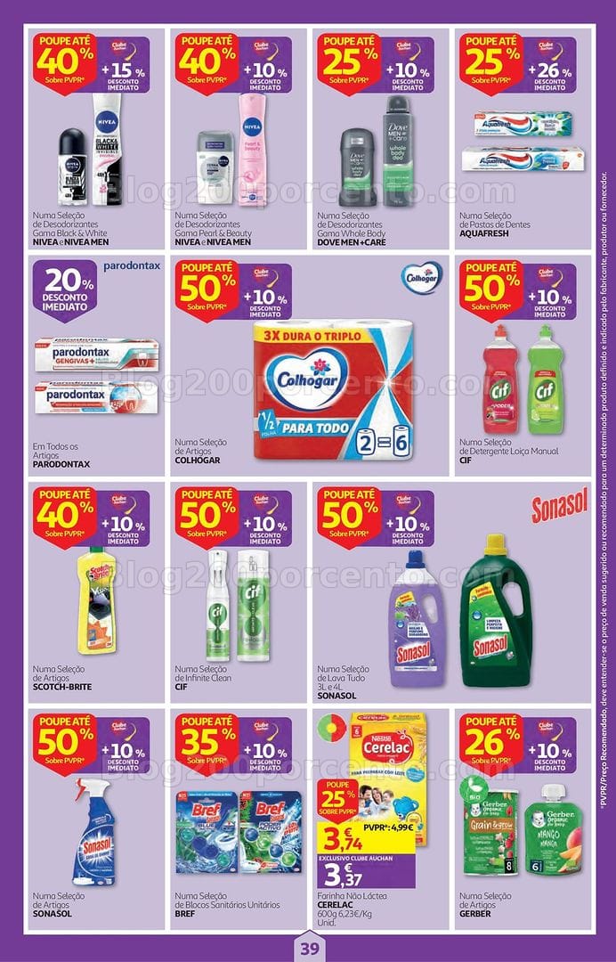 Antevisão Folheto AUCHAN Super Poupança Promoções de 22 a 28 outubro