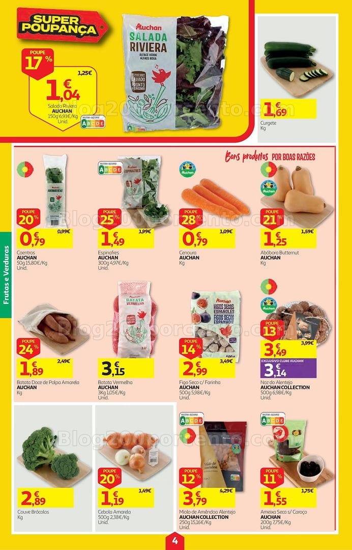 Antevisão Folheto AUCHAN Super Poupança Promoções de 22 a 28 outubro