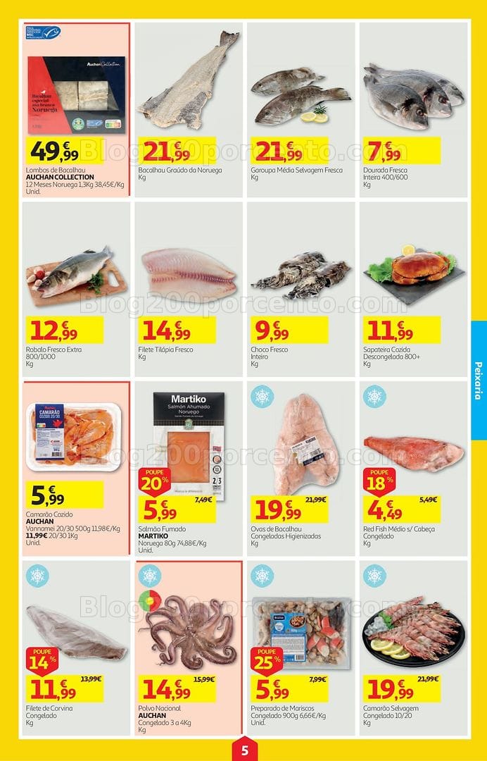 Antevisão Folheto AUCHAN Super Poupança Promoções de 22 a 28 outubro