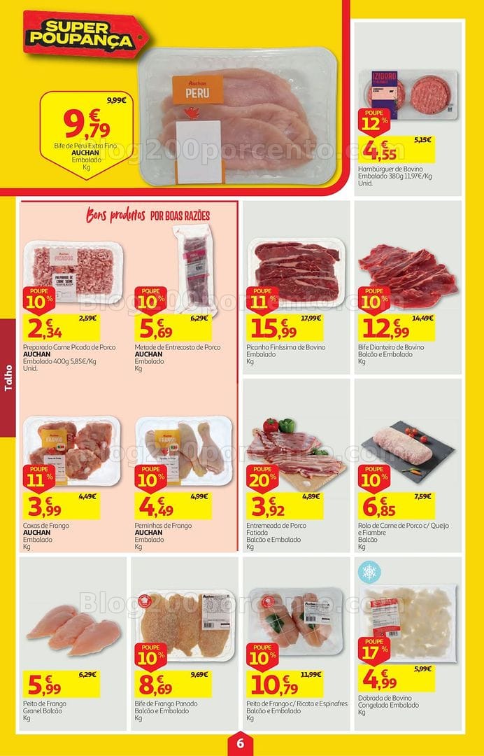 Antevisão Folheto AUCHAN Super Poupança Promoções de 22 a 28 outubro