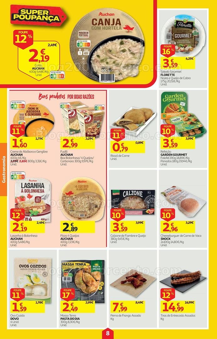 Antevisão Folheto AUCHAN Super Poupança Promoções de 22 a 28 outubro