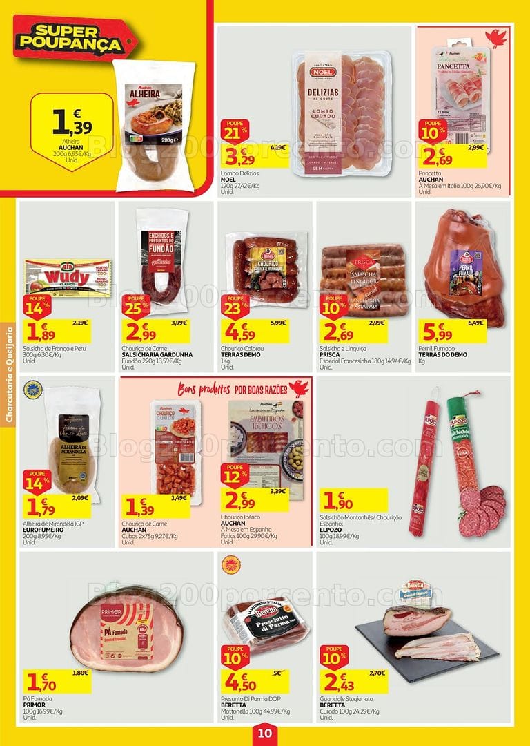 Antevisão Folheto AUCHAN Super Poupança Promoções de 8 a 14 outubro