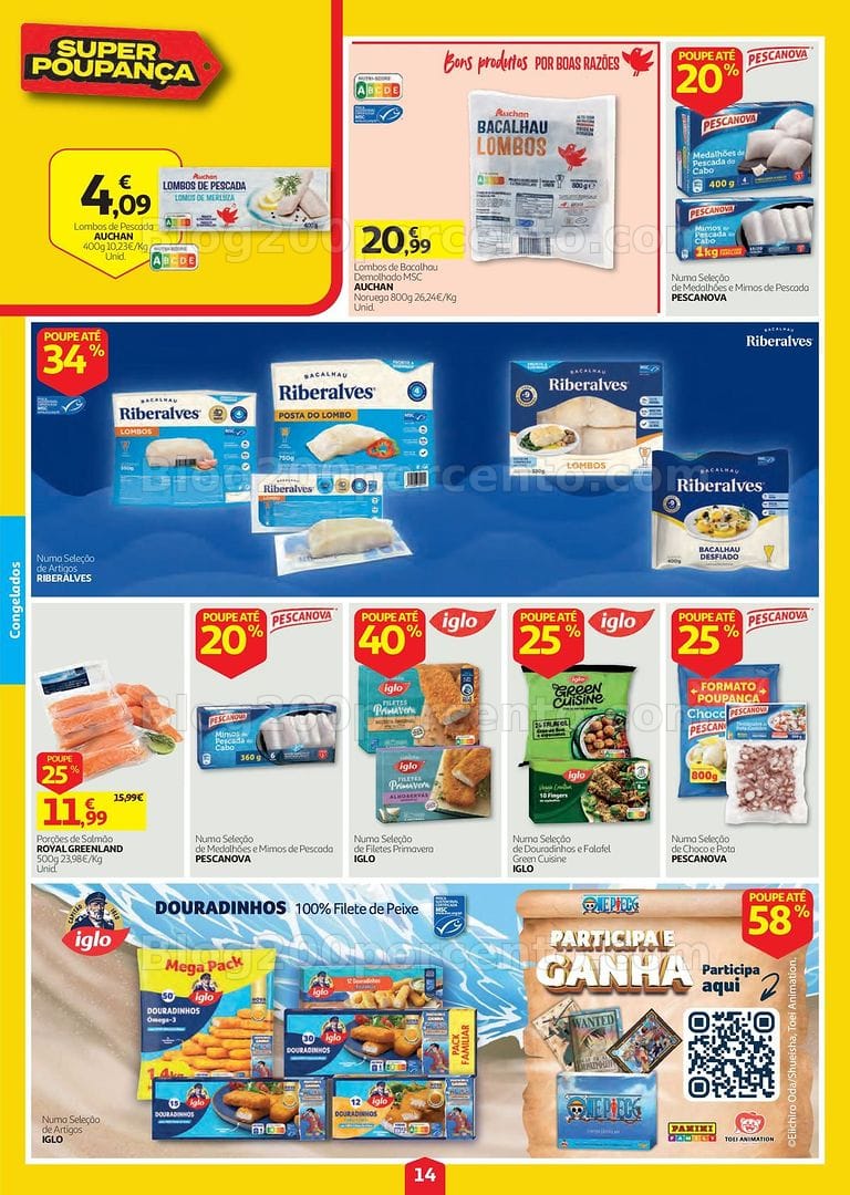 Antevisão Folheto AUCHAN Super Poupança Promoções de 8 a 14 outubro