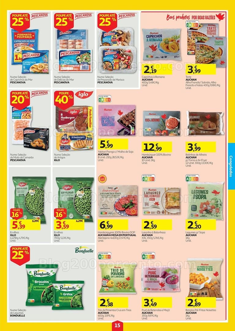 Antevisão Folheto AUCHAN Super Poupança Promoções de 8 a 14 outubro