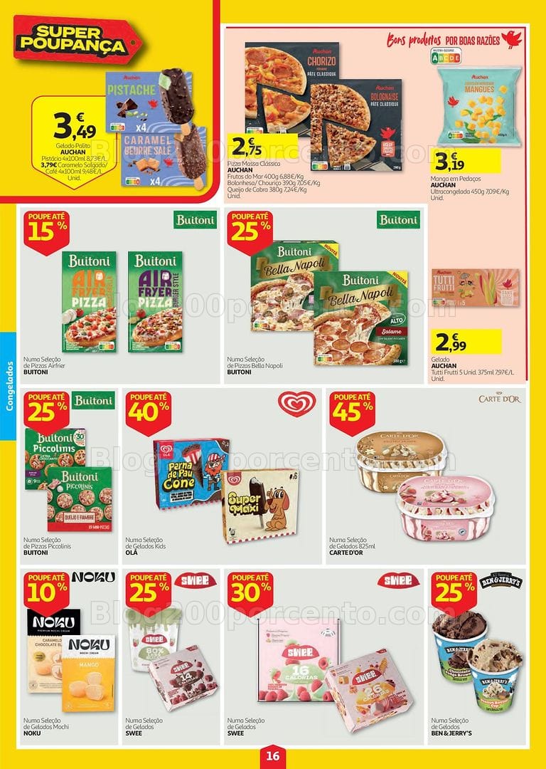 Antevisão Folheto AUCHAN Super Poupança Promoções de 8 a 14 outubro